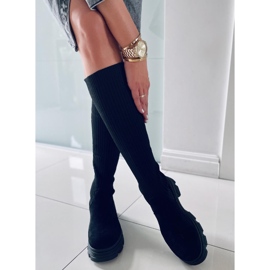 BM Čizme Janelle Crne čarape crna 2