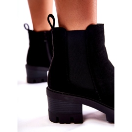 Seastar Izolirane ženske čizme s patentnim zatvaračem, crne crno 4