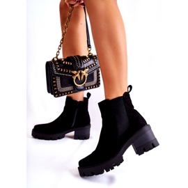 Seastar Izolirane ženske čizme s patentnim zatvaračem, crne crno 3