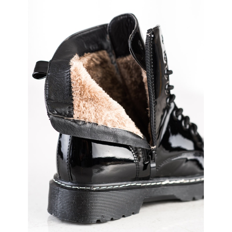 SHELOVET Modne crne čizme crna 1