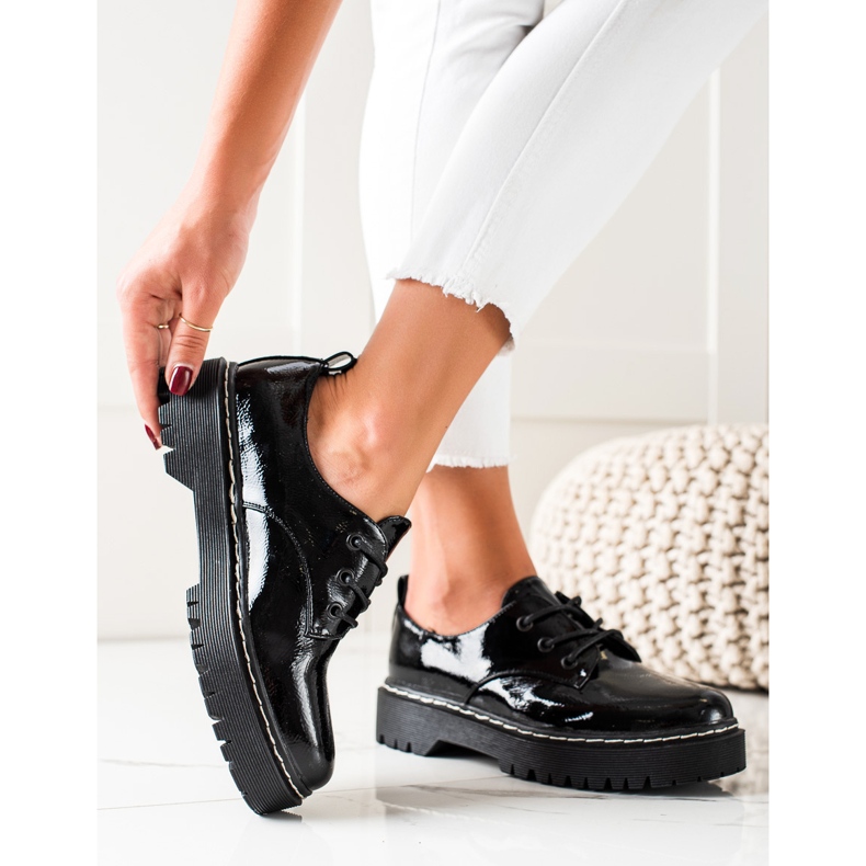 Crne VINCEZA cipele crno 2