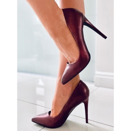 Ženske štikle Leda Red crvena 1