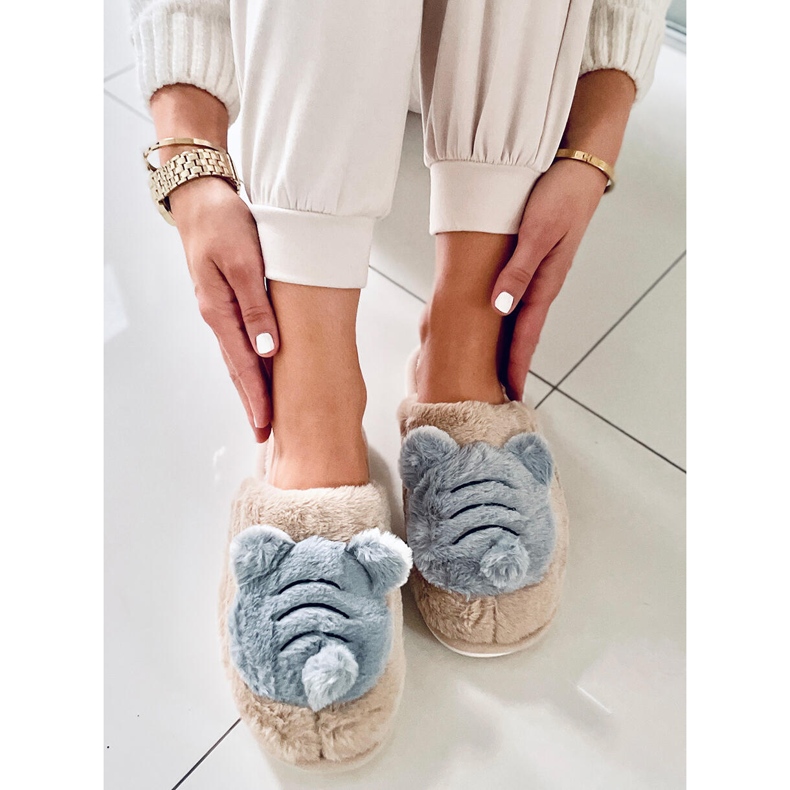 PA1 Ženske papuče Pearl Beige bež 1