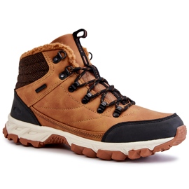 Muške tople čizme Trekking Shoes Cross Jeans KK1R4021C Camel smeđa 1