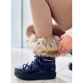 Amerie Blue ženske čizme za snijeg crna 1