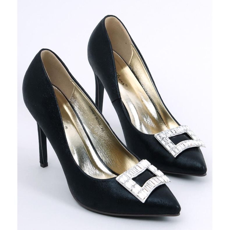 PA1 Deborah crne ženske ukrašene potpetice crno 1