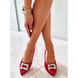 PA1 Deborah crvene ženske ukrašene potpetice crvena 1