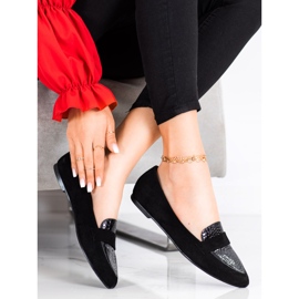 Goodin Crne mokasine u špicu crno 1