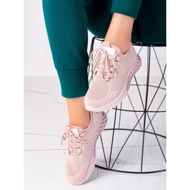 SHELOVET Ružičaste sportske cipele ružičasta 1