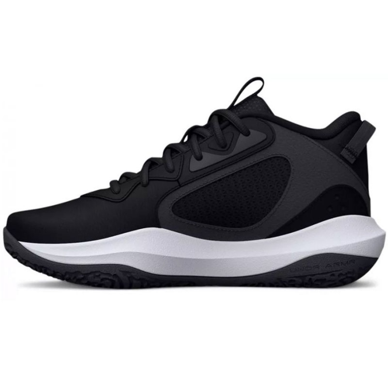 Under Armour Gs Lockdown 6 Jr. 3025617 001 košarkaške tenisice crno crno 1