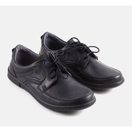 Lukio muške crne cipele crno 1