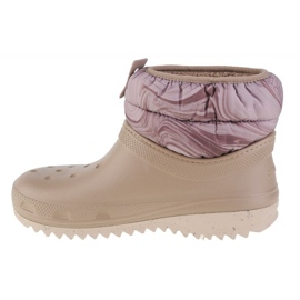 Crocs Classic Neo Puff Shorty Boot 207311-195 bež 1