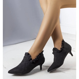 Crne cipele s gornjim dijelom Gavri crno 2