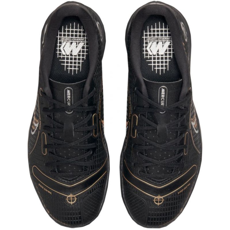 Nike Mercurial Vapor 14 Academy Ic Jr DJ2861-007 tenisice za nogomet crna crna 1