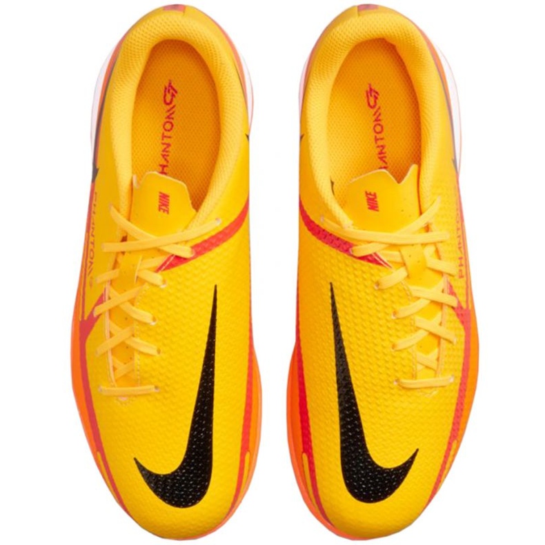 Nike Phantom GT2 Academy Ic Jr DC0816-808 tenisice za nogomet naranča naranče i crvene 1