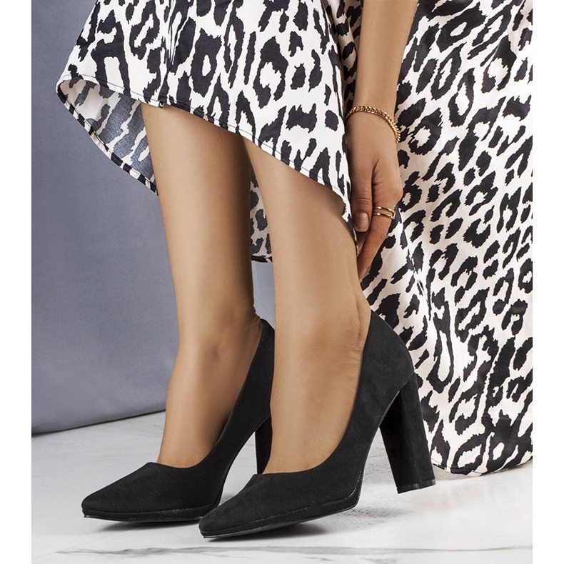 BM Emmine crne cipele na visoku petu crna 1