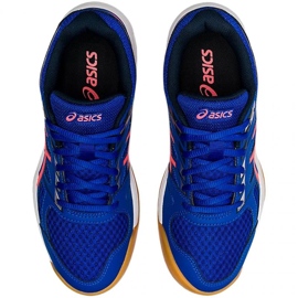 Asics Upcourt 4 W 1072A055 412 odbojkaške cipele plava, ružičasta plava 1