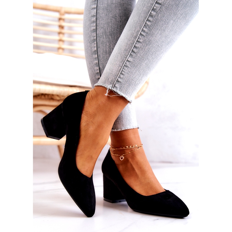 Suede cipele Sergio Leone PB411 crne crna 2