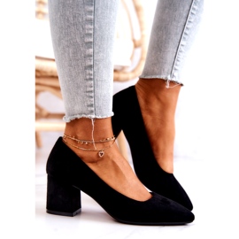 Suede cipele Sergio Leone PB411 crne crno 3