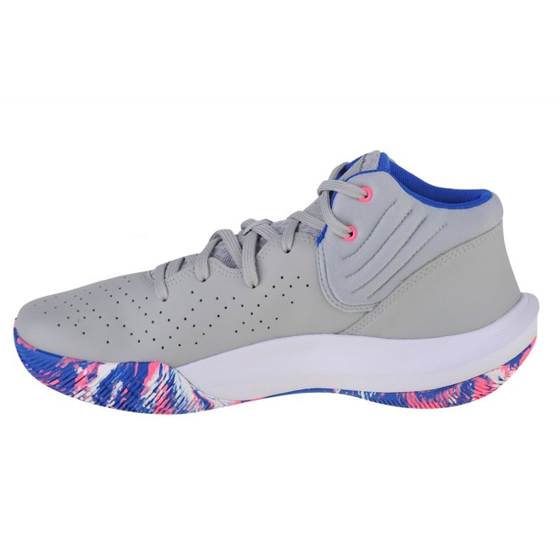 Under Armour Jet 21 M 3024260-109 tenisice za košarku siva nijanse sive 1