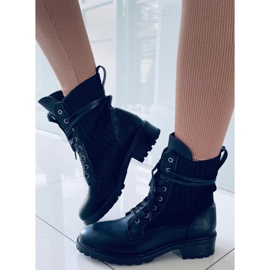 BM Čizme s fleksibilnim gornjim dijelom Torvi Black crno 1