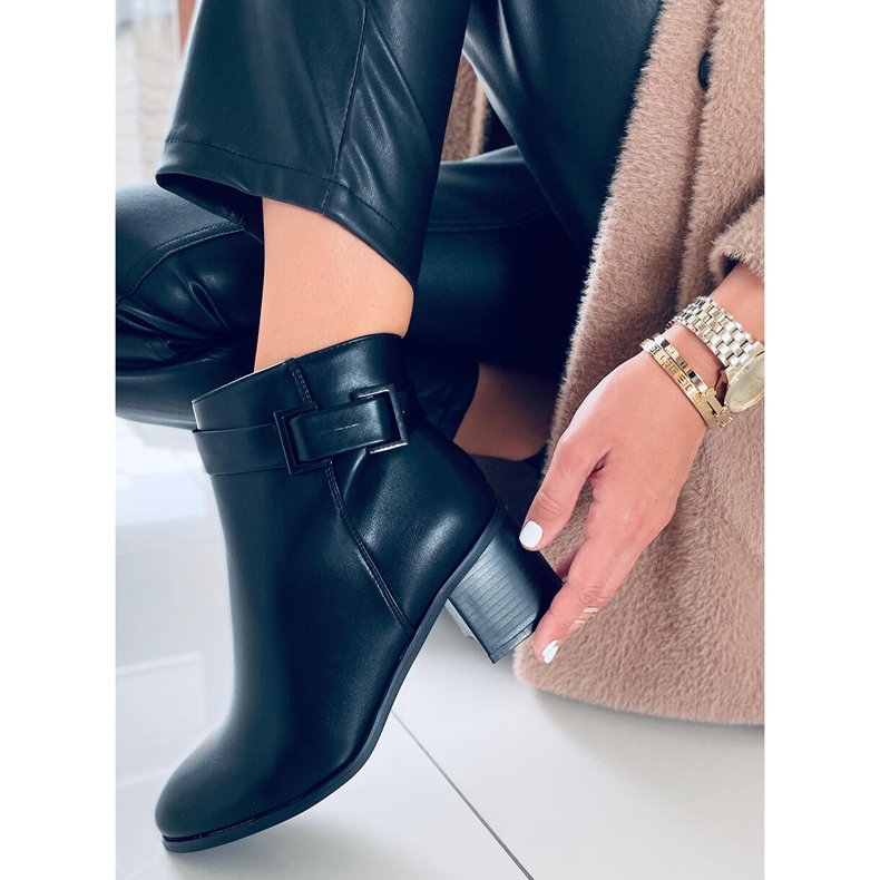 BM Dolores crne čizme na visoku petu crno 1