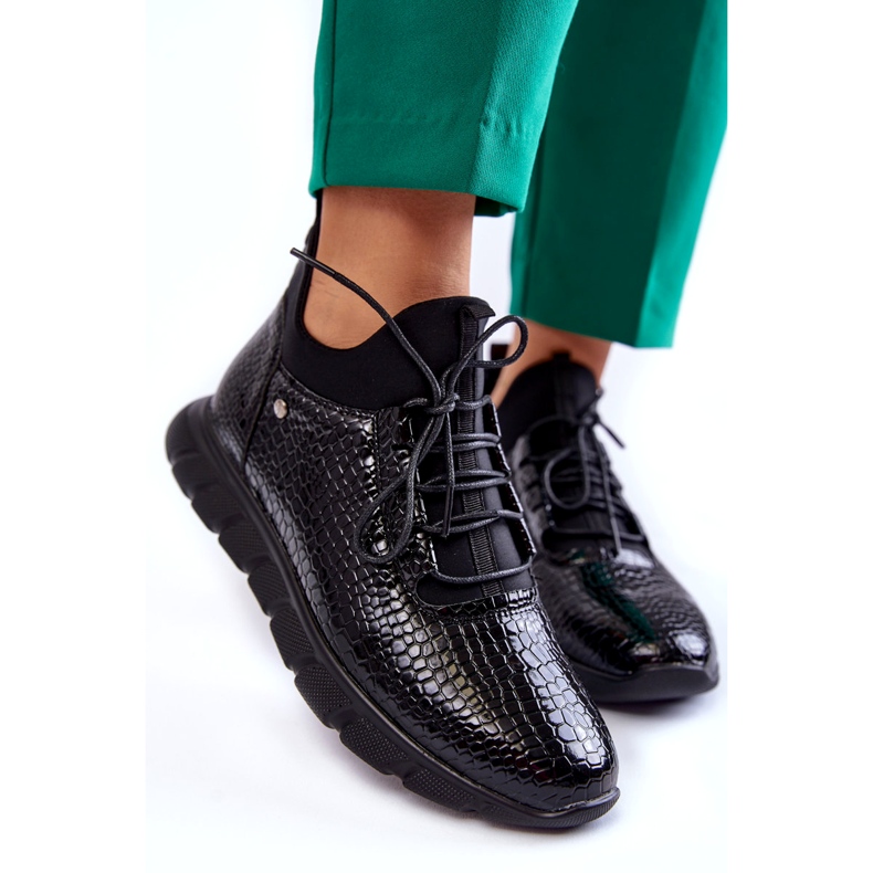 Vinceza Ženske lagane natikače crne Soroco crna 2