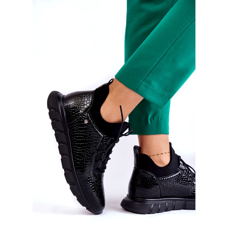 Vinceza Ženske lagane natikače crne Soroco crno 4