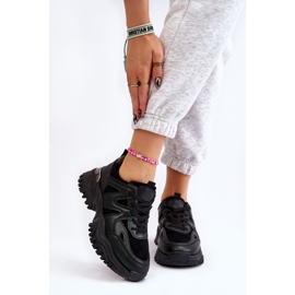 PG1 Klasične sportske cipele s platformom crne boje Bowie crna 1