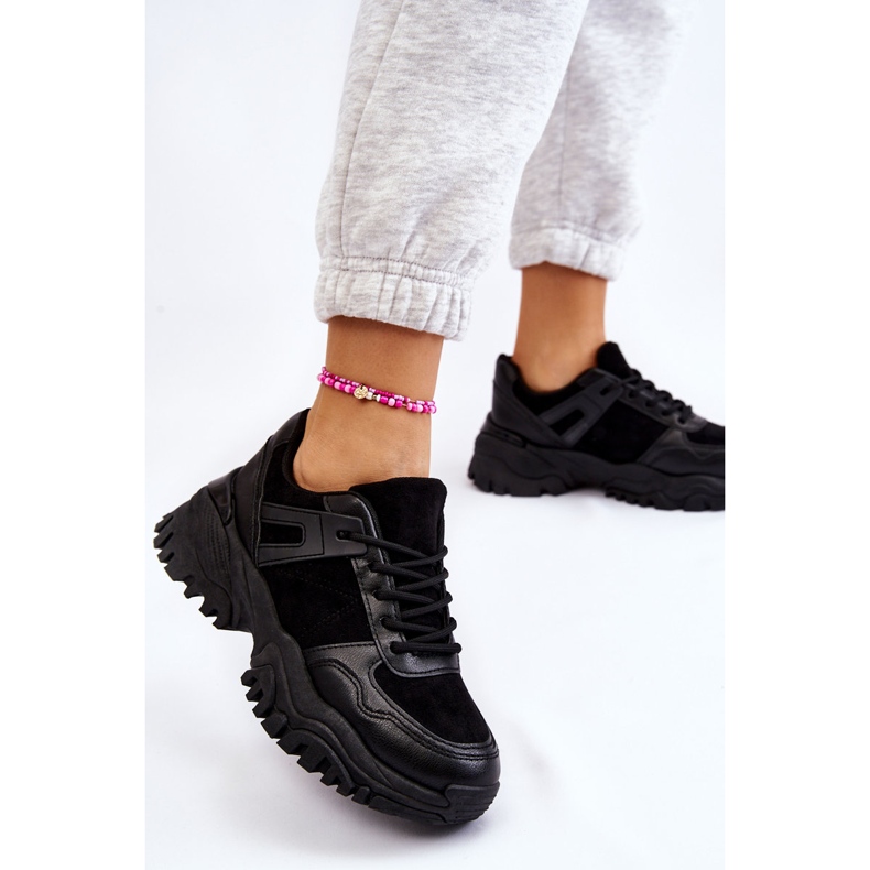 PG1 Moderne sportske cipele Tenisice Black Frezio crno 2