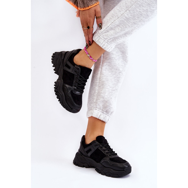 PG1 Moderne sportske cipele Tenisice Black Frezio crno 1