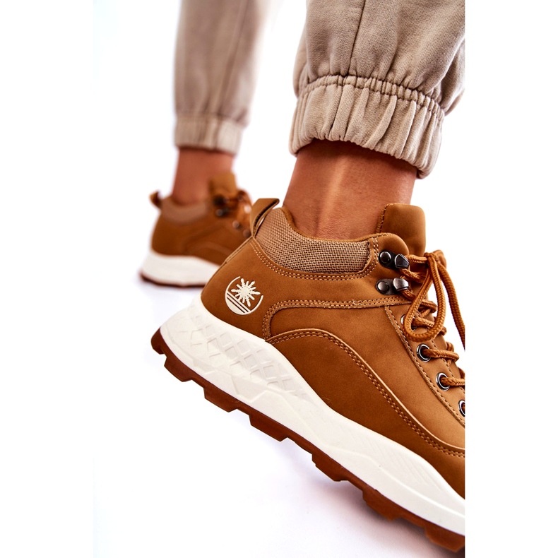 Ženske izolirane čizme od kamile smeđa 3