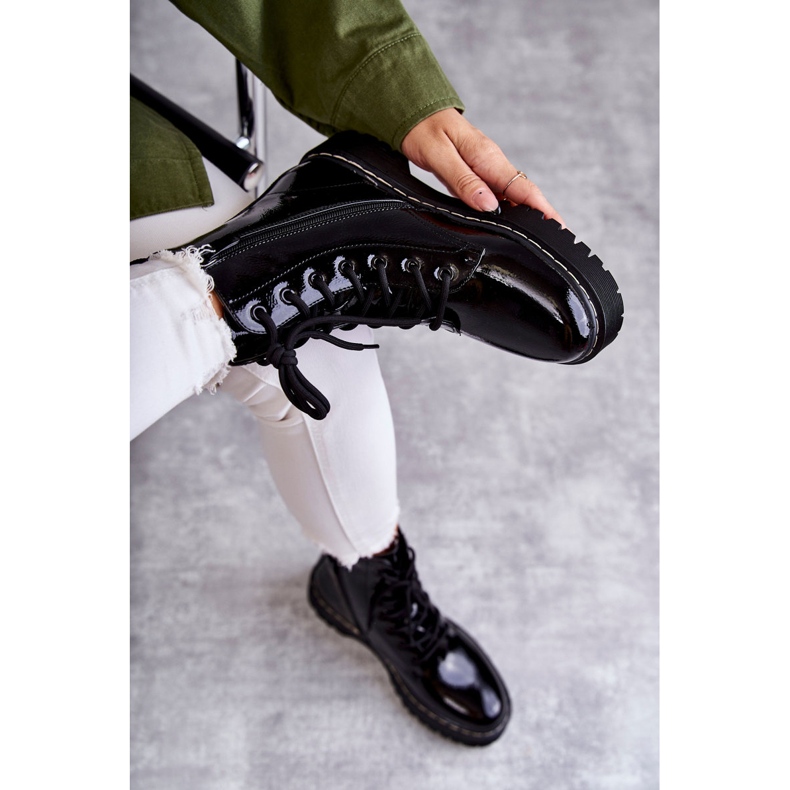 S.Barski Ženske čizme crne Kognito crna 5