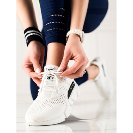 Ažur ženske tenisice Big Star JJ274271 bijela 2