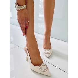 BM Cipele s otvorenom petom Constance Beige bež 1