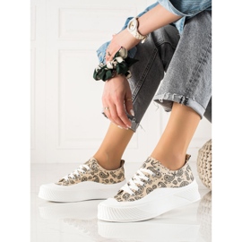 Seastar Modni dizajn tenisice bež crna 1