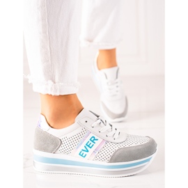 Filippo Kožne sportske cipele bijela 1