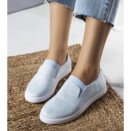 PA1 Plave Jamalove tenisice od eko antilop kože plava 1