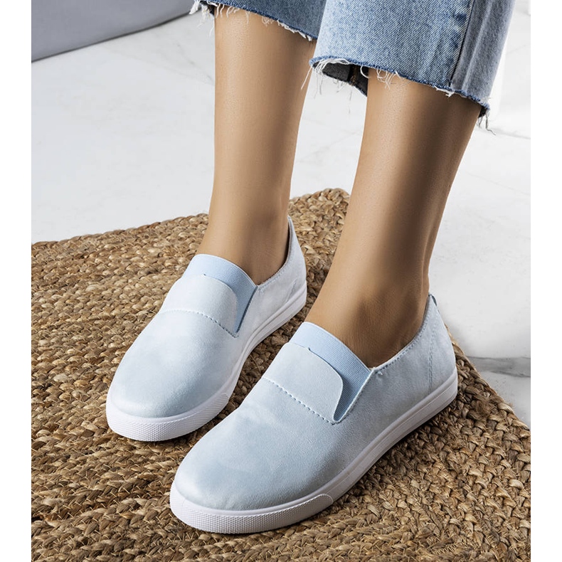 PA1 Plave Jamalove tenisice od eko antilop kože plava 1