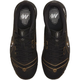 Nike Mercurial Vapor 14 Academy Tf Jr DJ2863 007 tenisice za nogomet crno crno 1