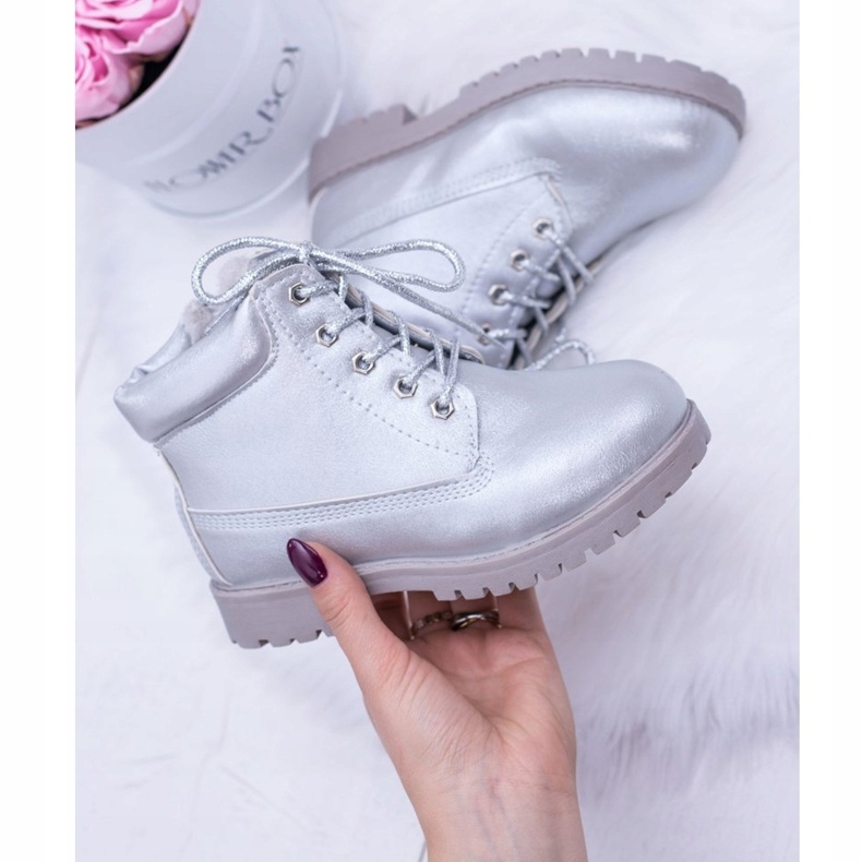 PA1 Dječje čizme Dexter sa izolacijom od srebra za djecu srebro srebro 4