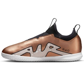 Nike Zoom Mercurial Vapor 15 Academy Qatar Ic Jr DR6049 810 nogometne tenisice smeđa zlatni 1
