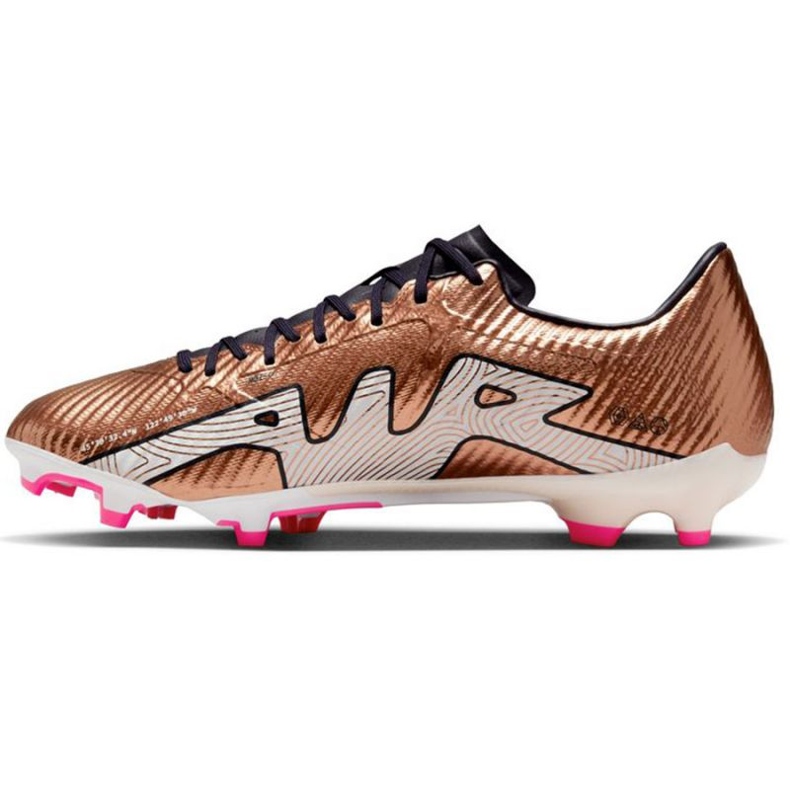 Nogometne tenisice Nike Zoom Mercurial Vapor 15 Academy Qatar FG/MG M DR5941 810 smeđa bež i smeđe boje 1