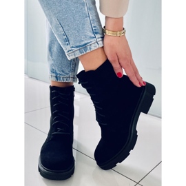 PA1 Zoe Black radnice na vezice crno 1