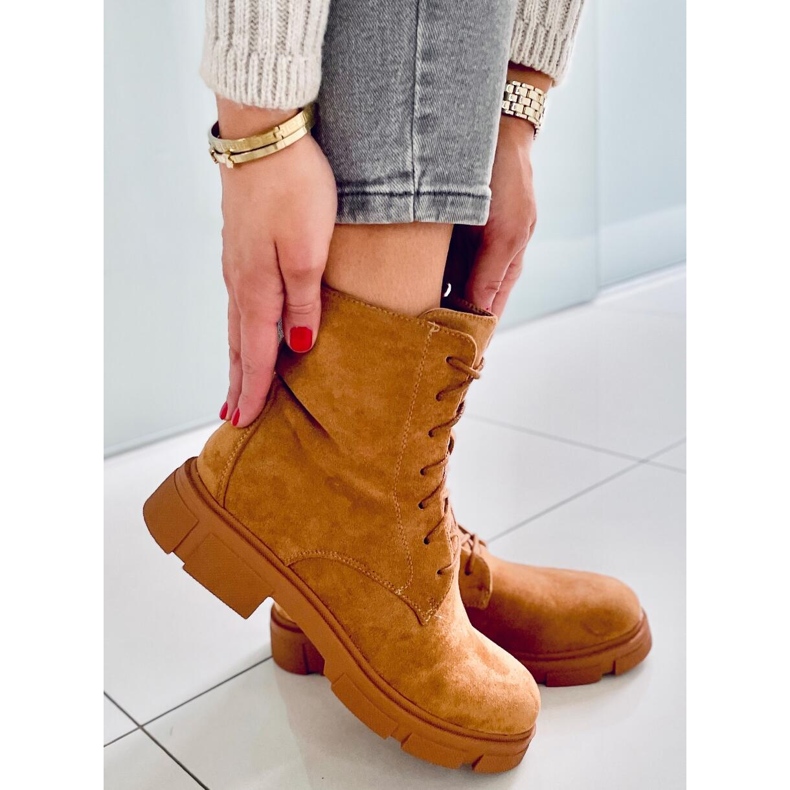 PA1 Zoe Camel radnice na vezice bež 2