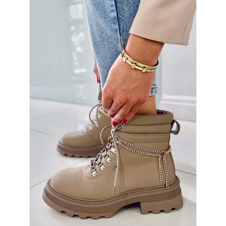 PA1 Hudson Apricot Trapper čizme bež 1