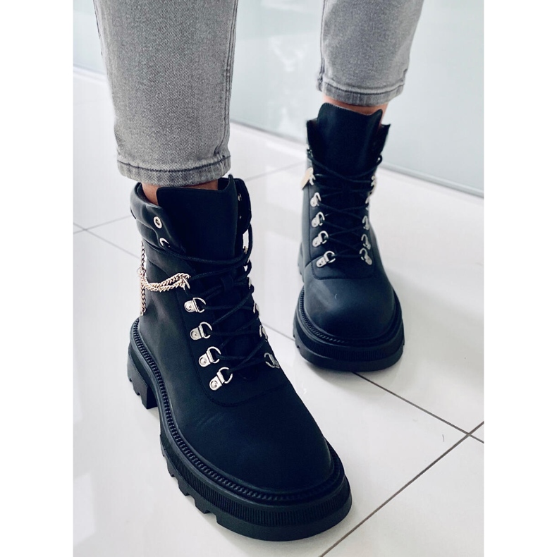 PA1 Hudson crne trapper čizme crna 2