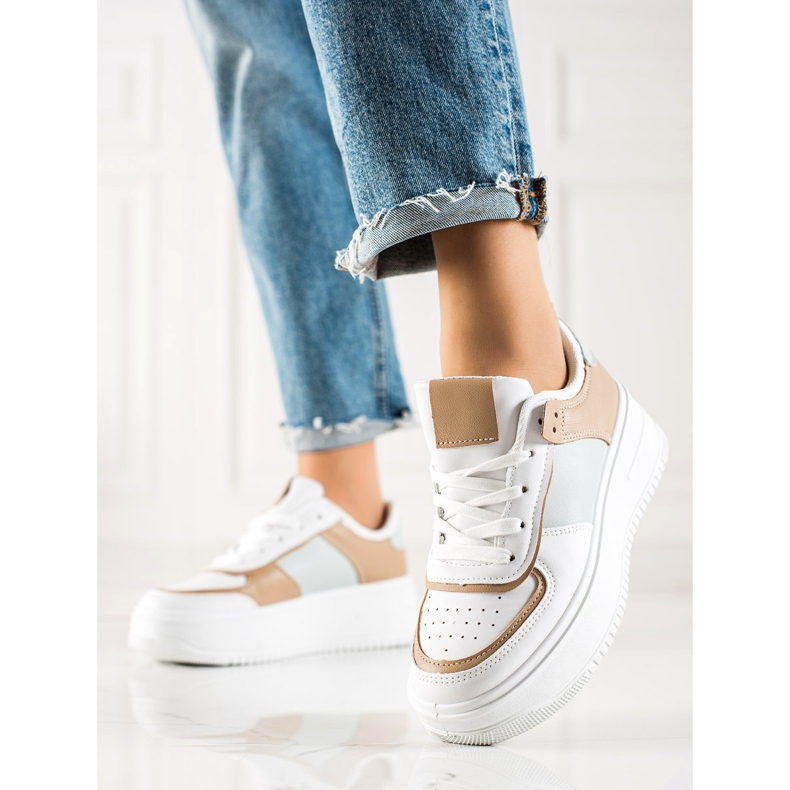 TRENDI Modne tenisice na širokoj platformi višebojan 2