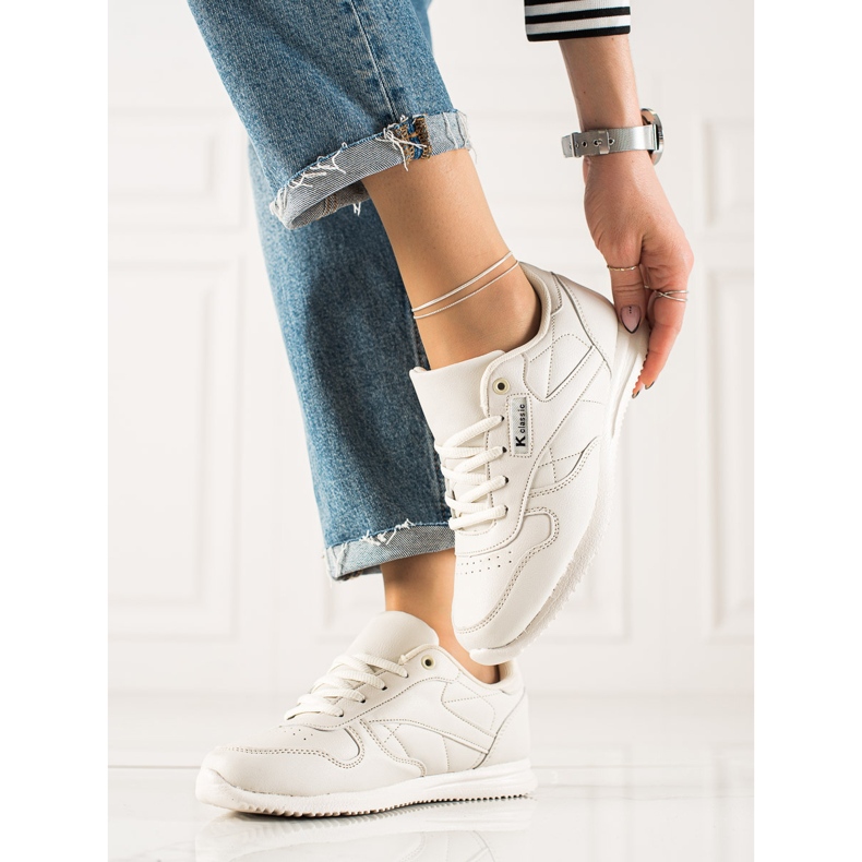 TRENDI Klasične sportske cipele bež 2