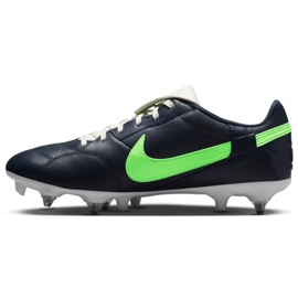 Nike Premier Iii SG-Pro Ac M AT5890 431 tenisice za nogomet tamnoplava zelena 1